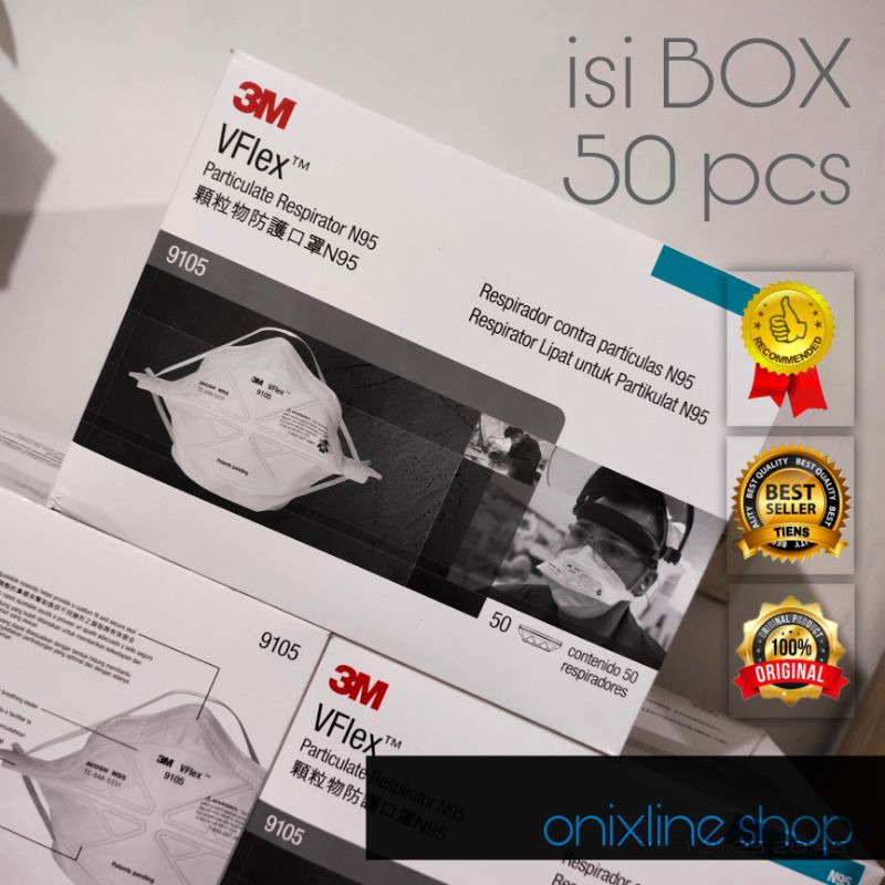 MASKER N95 9105Vflex 3M