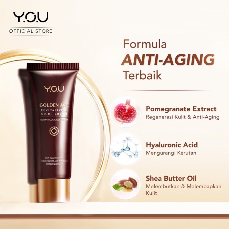 YOU GOLDEN AGE NIGHT CREAM 18 Gr