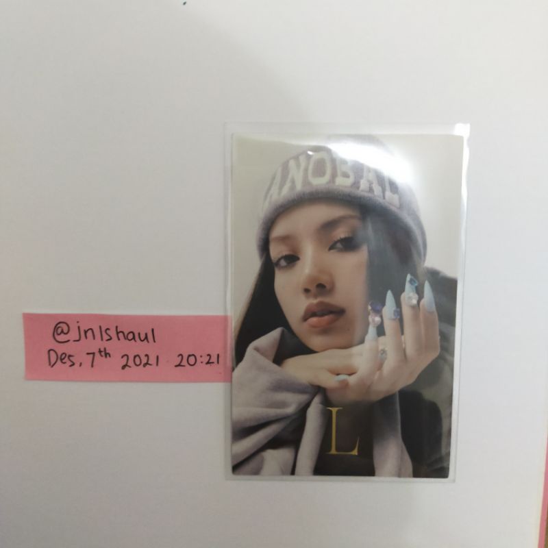 LALISA RARE PC BEANIE