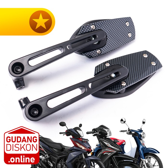SPION TS TOP SECRET CARBON STYLE SPION MOTOR VARIASI HONDA BEBEK
