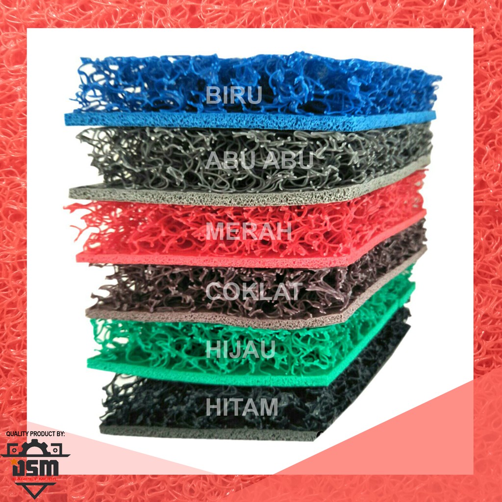 Karpet Mobil Mie Toyota Rush Full Bagasi / Karpet Mie Bihun Rush High Quality / DSM