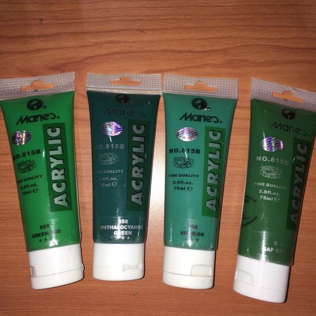 

MURAH !! Maries Acrylic Paint 75 ml / Cat Maries Akrilik 75ml (ART. G289)