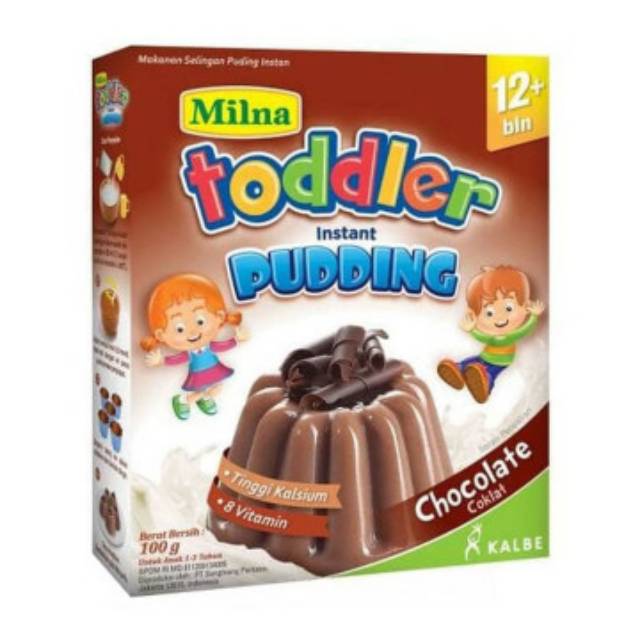 

MILNA TODDLER PUDING INSTANT CHOCOLATE DAN STRAWBERY 100 GR