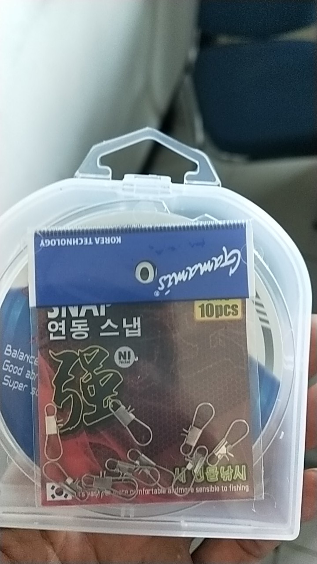 Gamamis Interlock Snap Peniti Pengait Kili-kili Dengan Senar Atau Pelampung