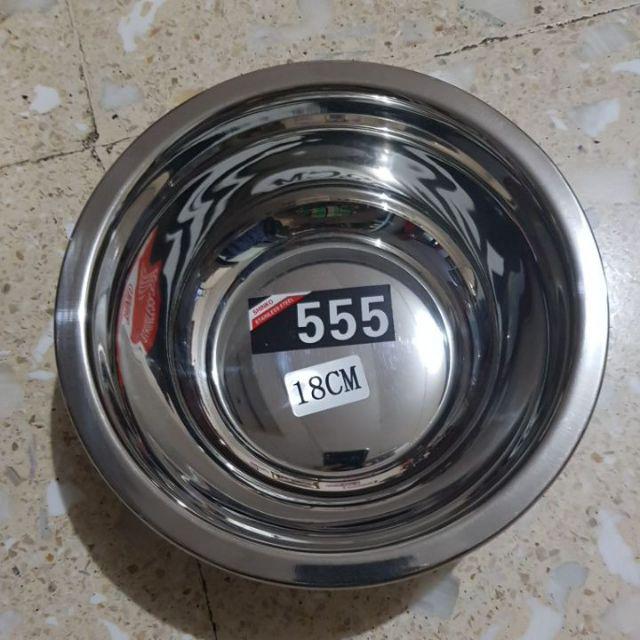 Baskom / Mangkok Stainless Premium 22 Cm