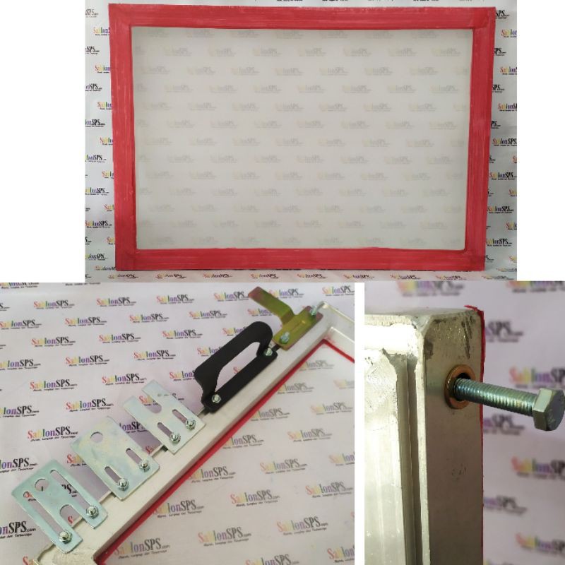 Screen Alumunium 40x60 T54 Putih