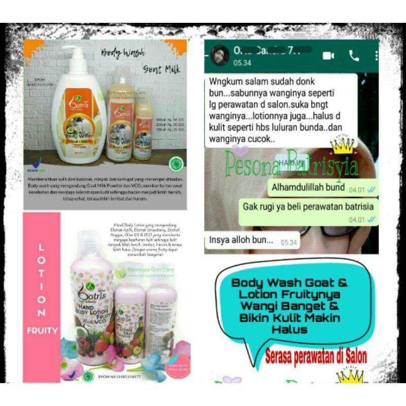 Body Lotion Fruit