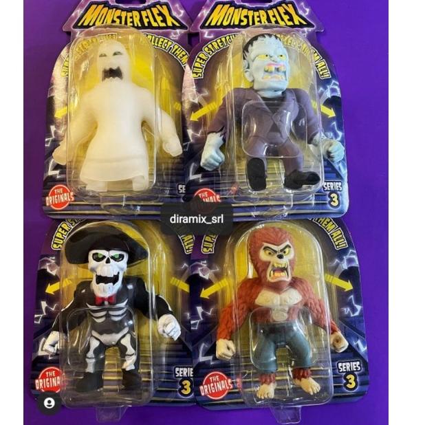 Serba Murah Mainan MONSTER FLEX EMCO Series 2 & 3 Gojitsu Glow In The Dark Mainan Tahan banting 60 ❉