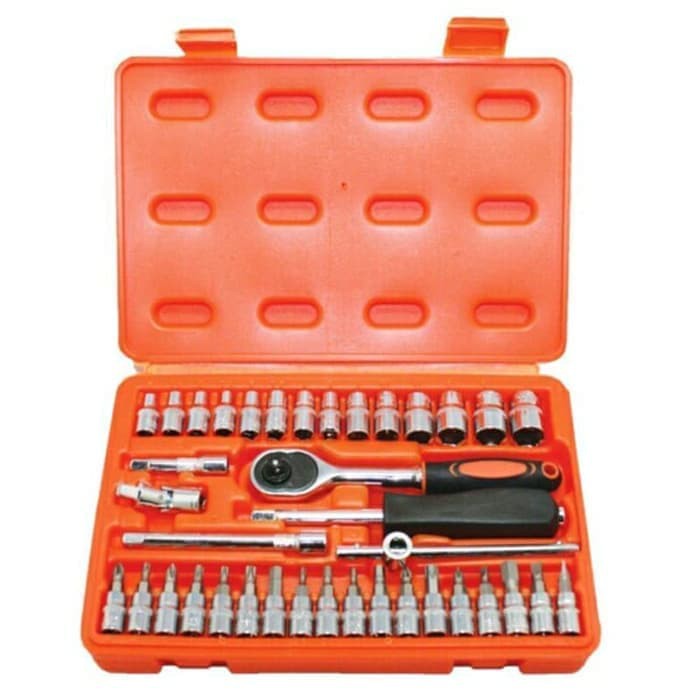 KUNCI SOK SET KENMASTER 38 PCS / SOCKET WRENCH KENMASTER / KUNCI SHOCK
