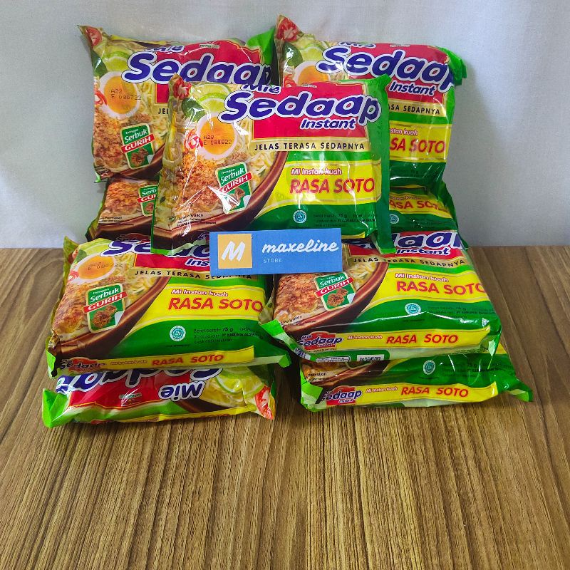 

Mie Sedap Soto 75 Gr