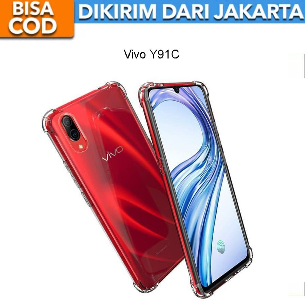 Casing Vivo Y91C Anti crack SoftCase