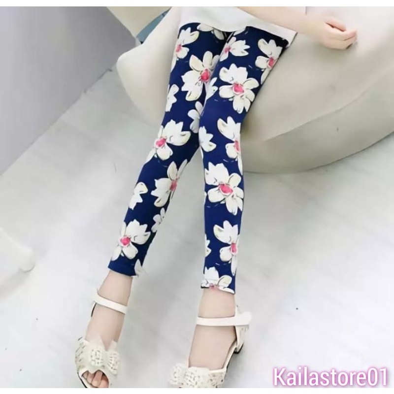 Celana Legging Anak Import / Celana Legging motif Usia 1-12th