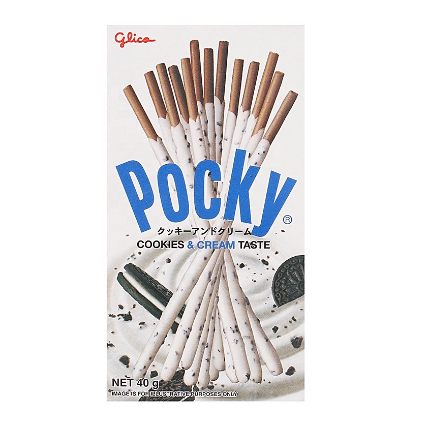 

Glico Pocky Cookies & Cream Taste 40 gr