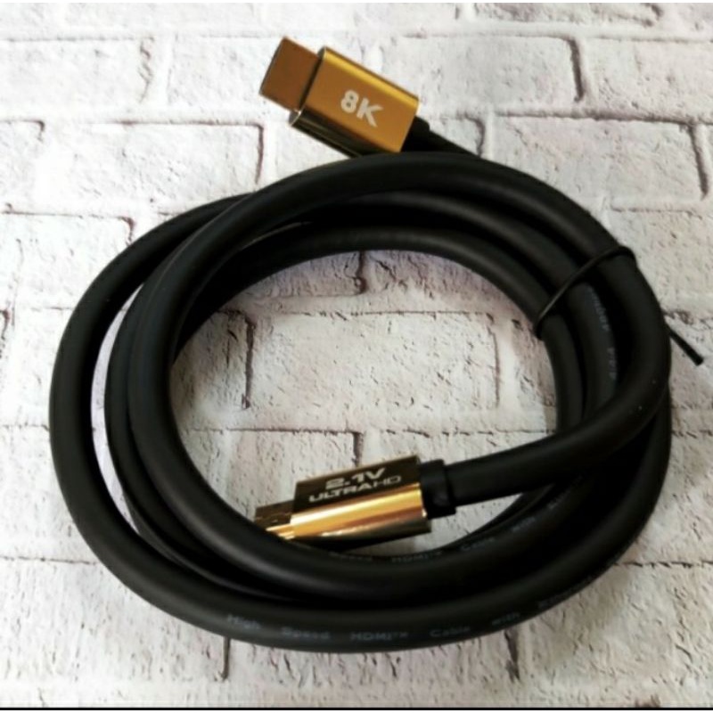 SKU-1258 KABEL HDMI 3 M 8K V2.1 ULTRA HD PREMIUM KABEL 3 METER