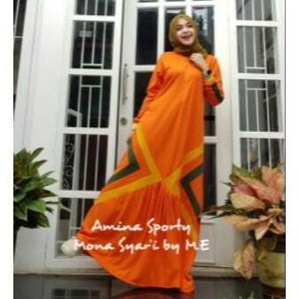 Last Stock  Amina Sporty ORIGINAL Mona Syari #GamisMonaSyariOriginal #MonaSyariByMe