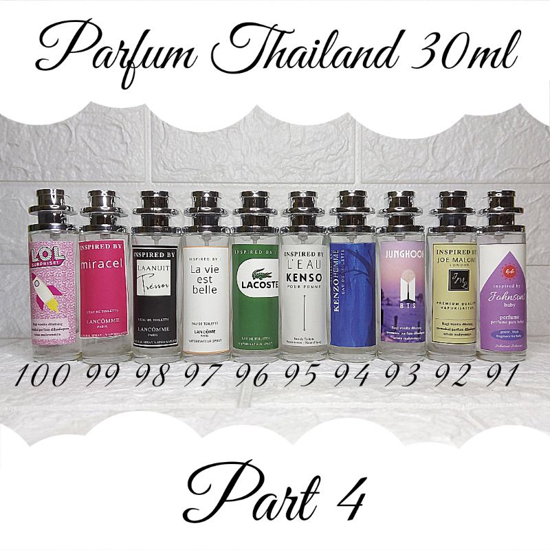 PARFUM THAILAND // ADA 6 PART // PART 4