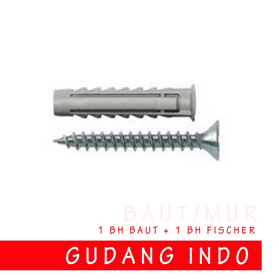 1 bh BAUT dan 1 bh fischer / 1 set BAUT DAN FISCHER