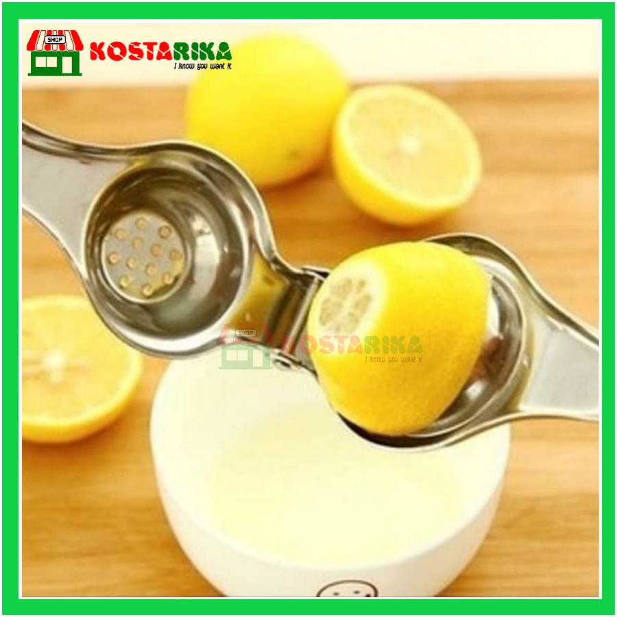 Alat Pemeras Jeruk Lemon Stainless Steel Atau Perasan Jeruk lemon Atau Pemeras Jeruk Nipis