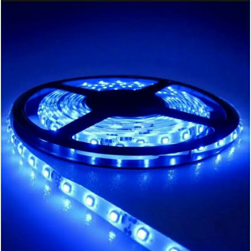 Lampu Led Strip Roll 5 meter 12 Volt - 24 volt Mata Led 3528 Mobil Truk Bis Universal