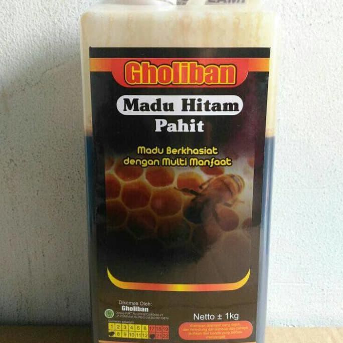 

Madu HITAM Pahit GHOLIBAN ukuran 1/2kg 500 gram SETENGAH kilo MURAH