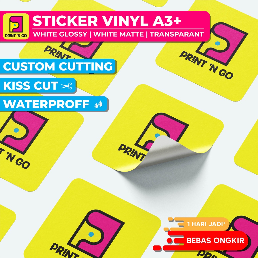 

Cetak Stiker Vinyl / Cetak Stiker Label Kemasan / Label Usaha Makanan / Cetak Label Minuman