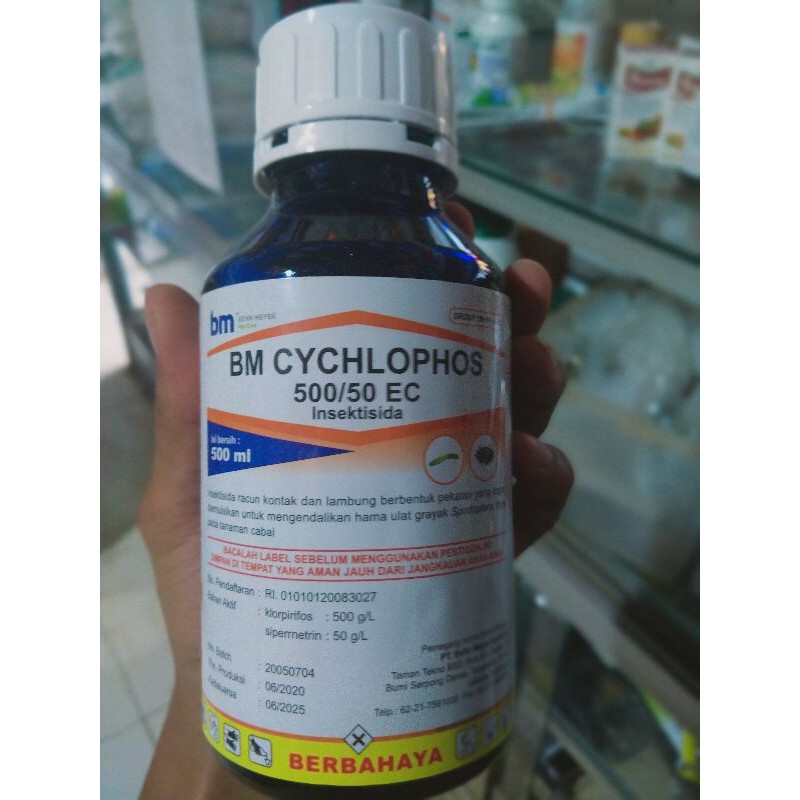 BM Cychlophos 500/50EC Insektisida / Racun Ulat