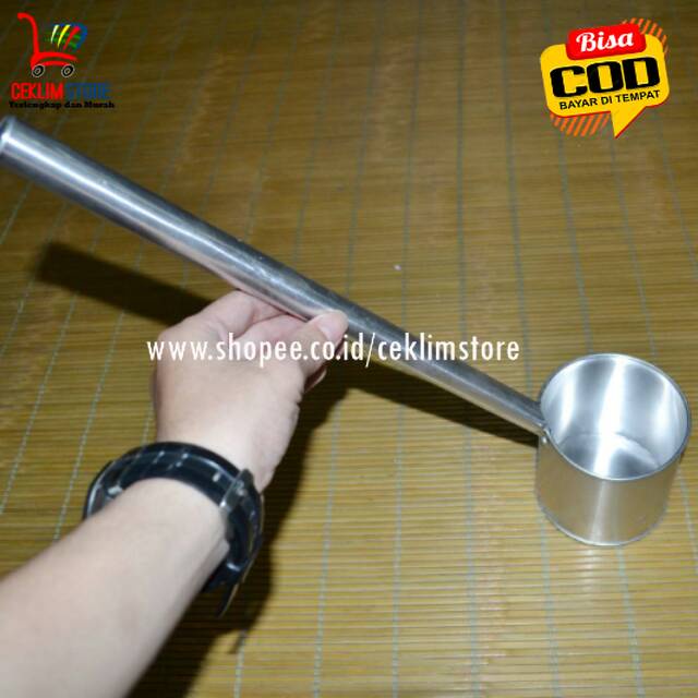 Centong Warkop Aceh | Centong Air Warkop | Bahan Aluminium
