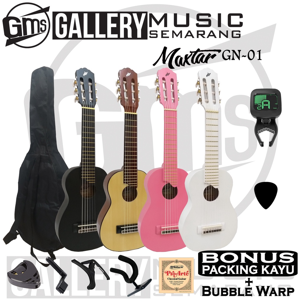 Guitalele Original Maxtar GN-01 / Gitarlele / Gitarmini / Gitar Travel / Gitar BudiDoremi