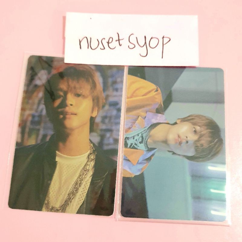 HAECHAN PHOTOCARD STICKER SET RELOAD NCT DREAM (pc sticker era reload)