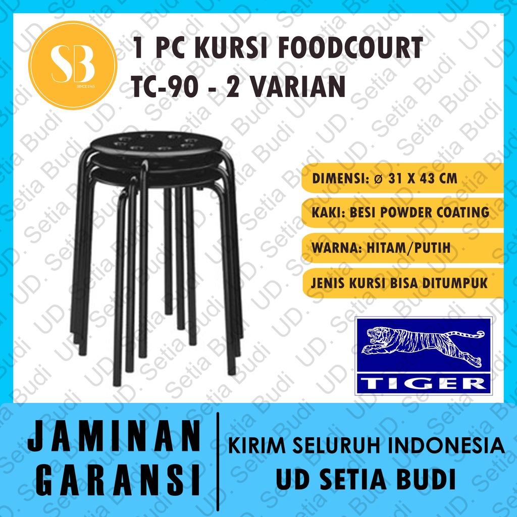 Kursi Foodcourt / Kantin Tiger TC-90