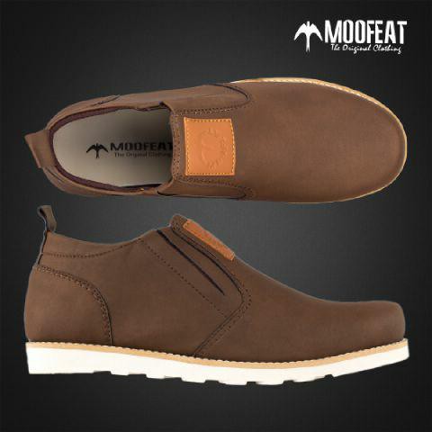 SEPATU MOOFEAT GIBSON COKLAT
