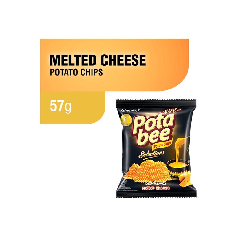 

Potabee Snack Potato Chips Melted Cheese 57G - Alhanan/04