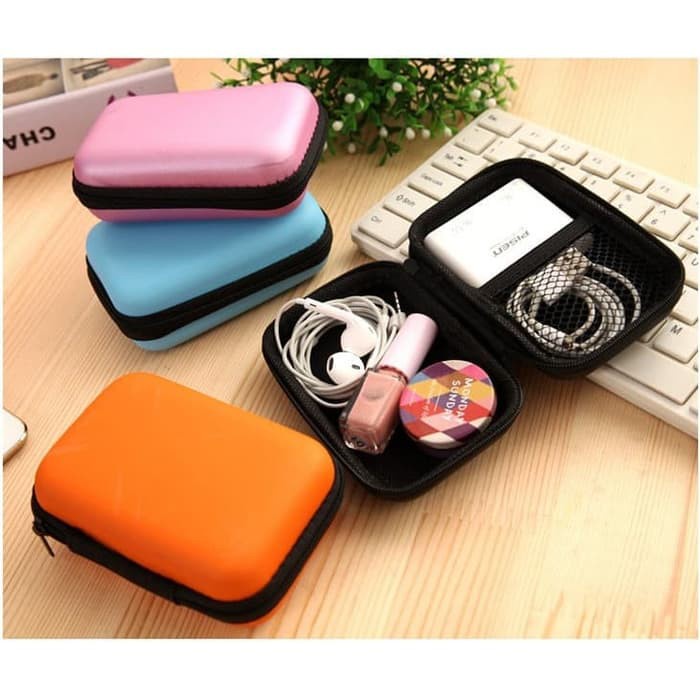 Pouch Headset Jumbo / Domper Headset / Earphone / Charger