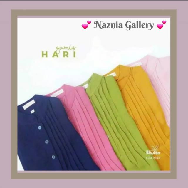 Gamis Hari Kids ALILA KIDS | Gamis Syari Anak