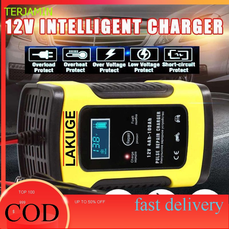 Taffware Charger Aki Mobil Venus shoopemall