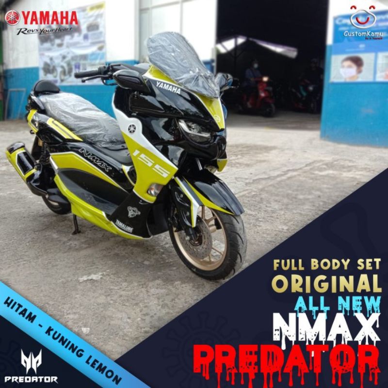 TOPENG PREDATOR ALL NEW NMAX BODY PREDATOR NMAX NEW BODY PREDATOR ALL NEW NMAX TOPENG NMAX