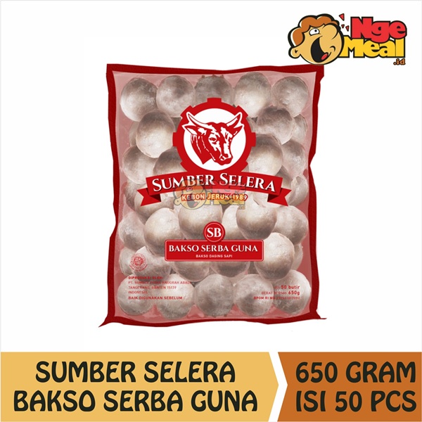 

SUMBER SELERA Bakso Sapi SB SERBAGUNA isi 50 pcs