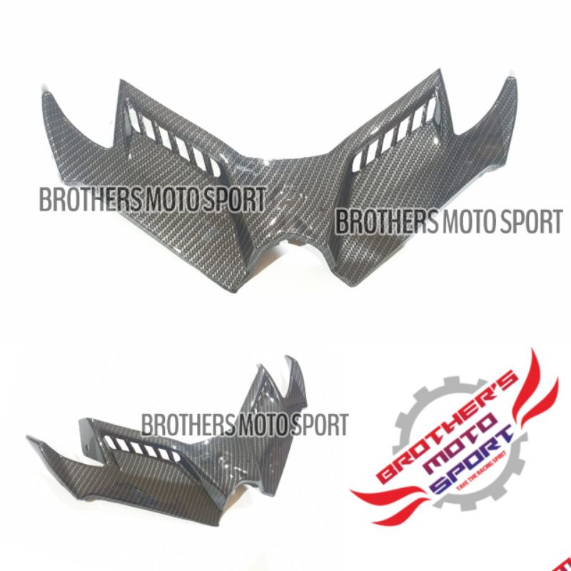 winglet carbon ninja250sl winglet plastik ninja rr mono winglet carbon