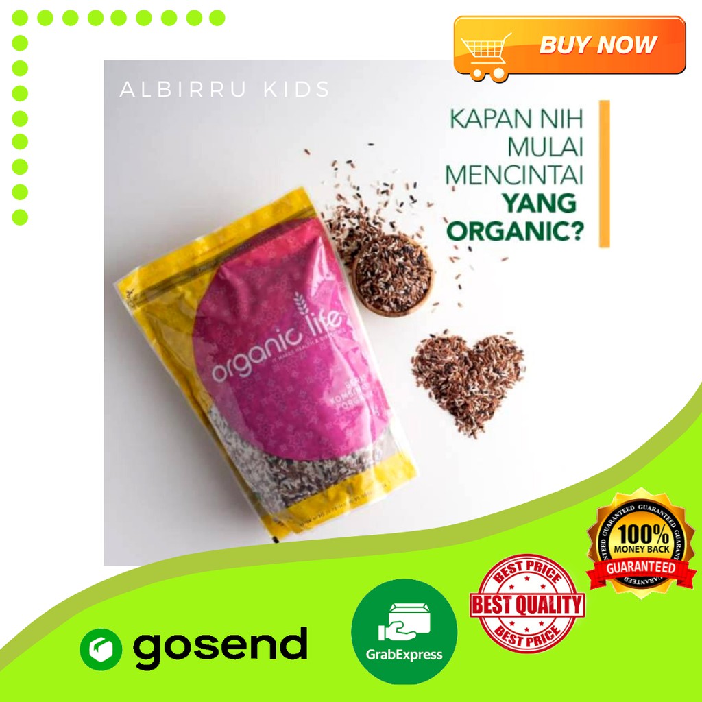 

BERAS ORGANIC ORGANIK LIFE SEHAT BERKUALITAS AK176