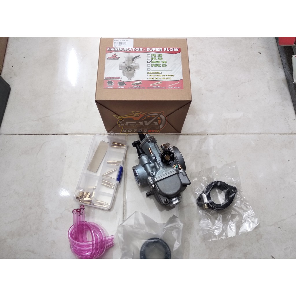 Super Flow BRT Karburator Karbu PWK 28  PWK 30 PWK32 PWK34 BRT