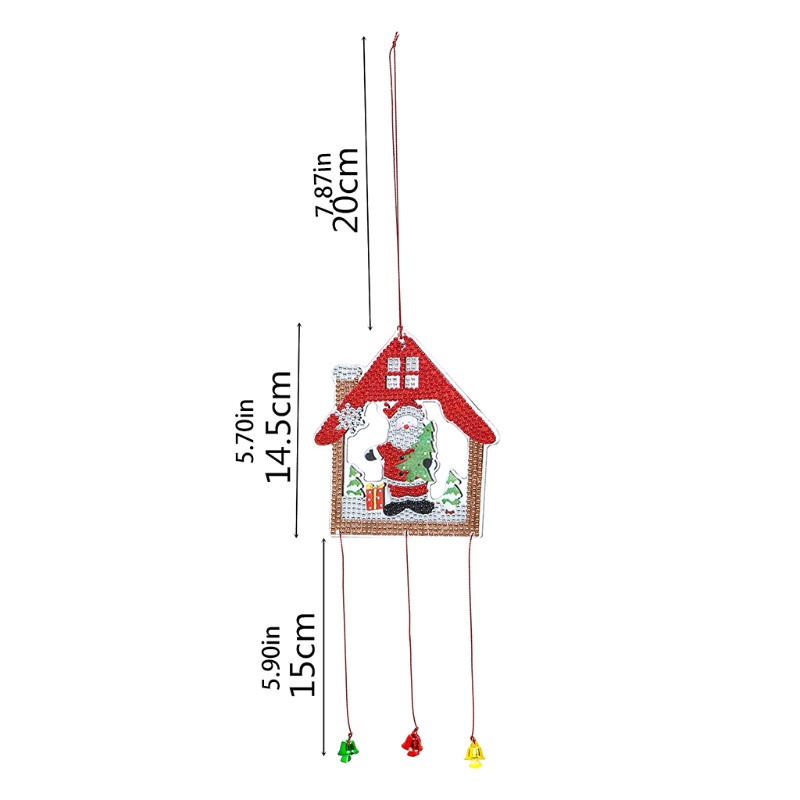 Lukisan Diamond 5D DIY Gambar Santa Claus Natal Untuk Dewasa