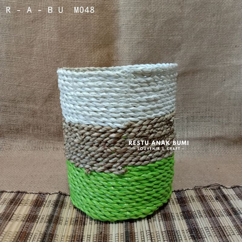 

Promo (M048) Loli Mini Hijau 13cm S|Keranjang Loundry|Tempat Belanja|Wadah Pakaian|Pot|Hampers|Makanan