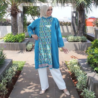 HOPYLOVY Baju  Tunik  Jumbo Syarini Shopee  Indonesia