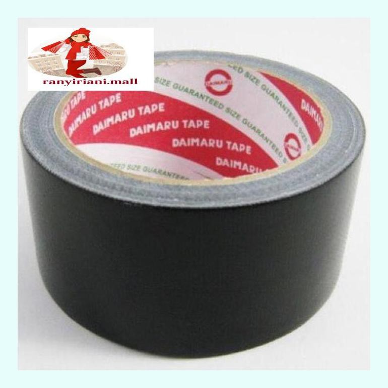 

510Fsjbran Lakban Hitam Kain Daimaru 2 Inch / 48 Mm X 12 M Rany5Ckhd