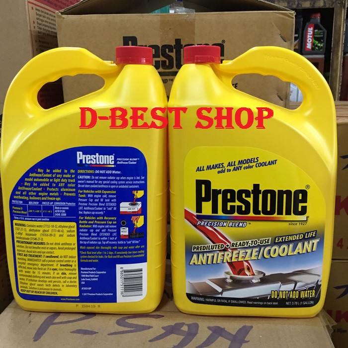 Air radiator prestone anti freeze / cairan Merah - 4 liter