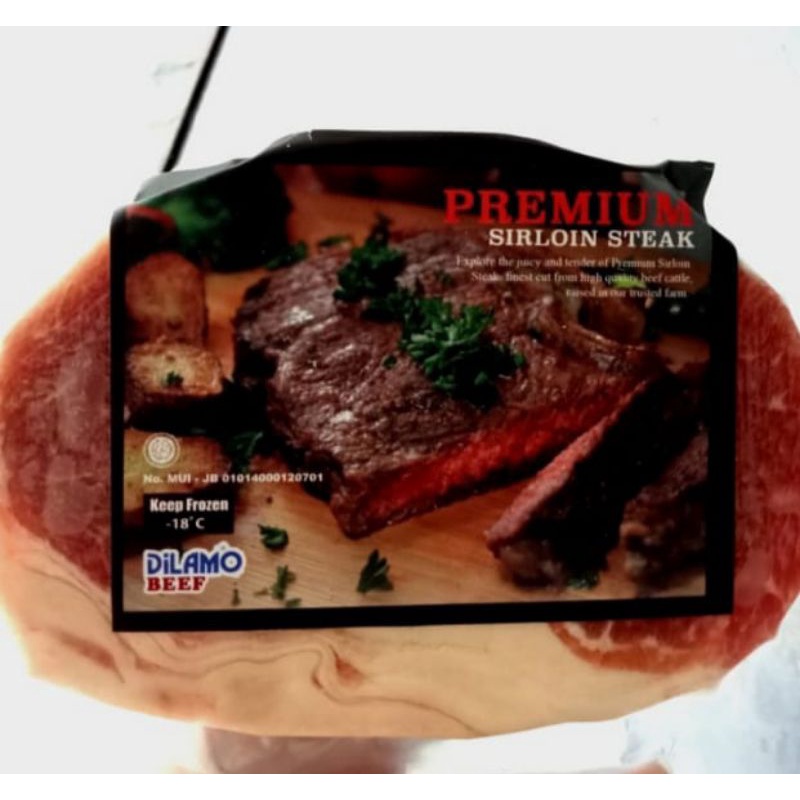 

Dilamo Premium Sirloin Steak 150grm