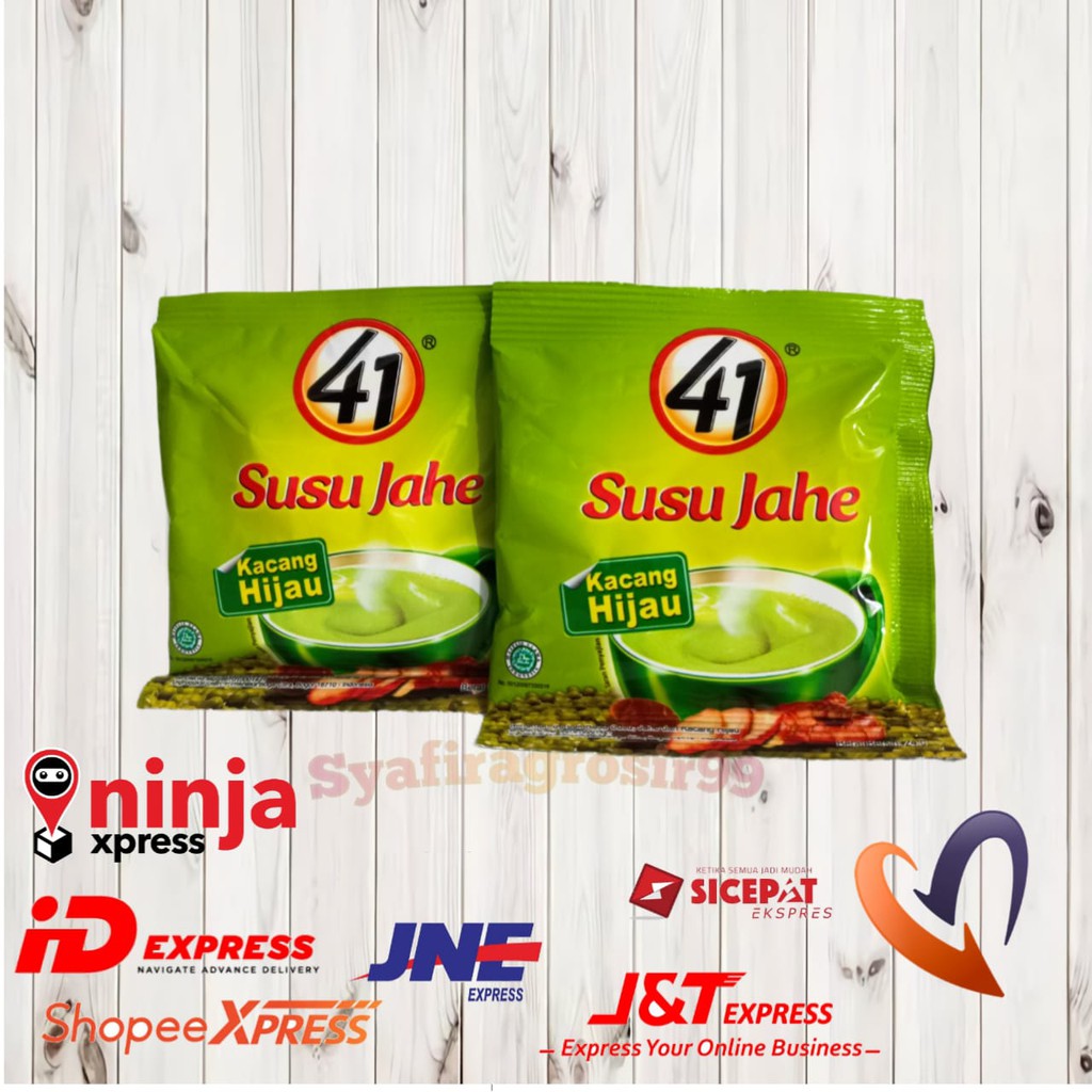 Susu Jahe KACANG HIJAU 41 [Per SACHSET]