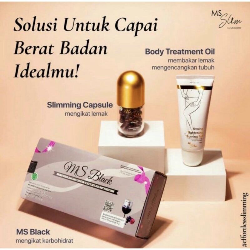PAKET PELAKOR [PELANGSING] | MS SLIM MS GLOW AMAN