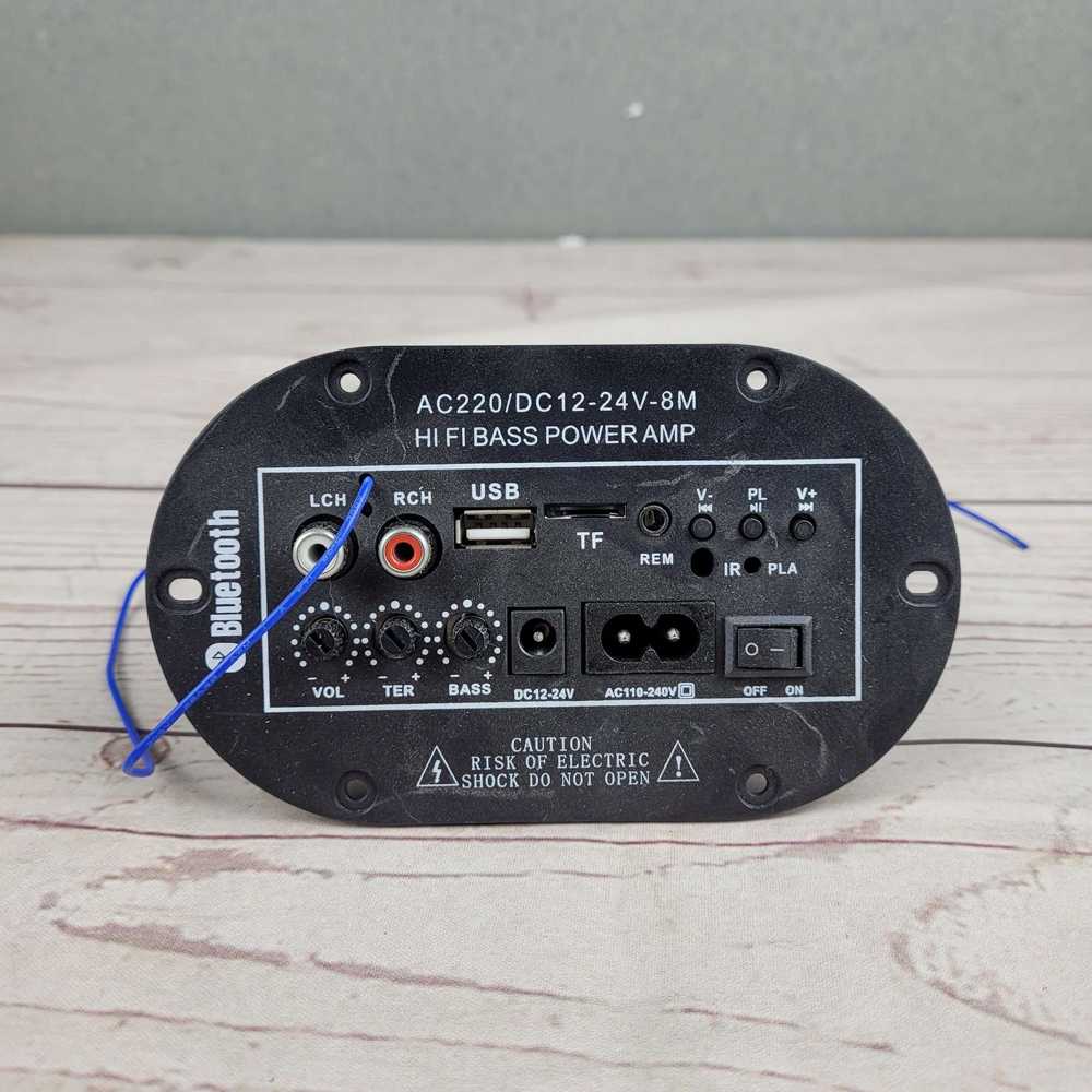 Amplifier Board Audio Bluetooth USB FM Radio TF Player Subwoofer 30W Audio Amplifier Hi-Fi Stereo Berkualitas