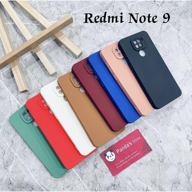 Softcase Pro Camera Redmi Note 9 Candy Case Full Color 3D Silikon TPU